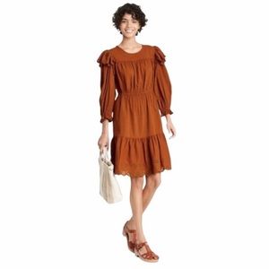 NWT Eyelet Detailed Dress by Universal Thread